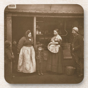 Leidende von der Flut, 'vom Straßen-Leben in Lon Untersetzer