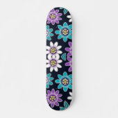 Leidenschaft Blume Blumendesign Skateboard (Vorne)