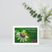 Leidenschaft Blume dort, um Ihnen zu helfen, Pfleg Visitenkarte (Stehend Vorderseite)