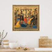 Leidenschaft Christi - Andrea Vanni Kunstposter Poster (Küche)