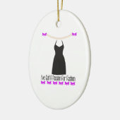 Leidenschaft für Mode Keramik Ornament (Links)