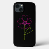 Leidenschaft für rosa Blume Case-Mate iPhone Hülle (Rückseite)