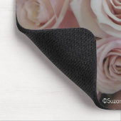 Leidenschaft für rosa Rosen - Mousepad (Ecke)
