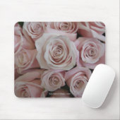 Leidenschaft für rosa Rosen - Mousepad (Mit Mouse)