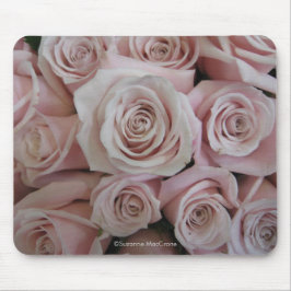 Leidenschaft für rosa Rosen - Mousepad