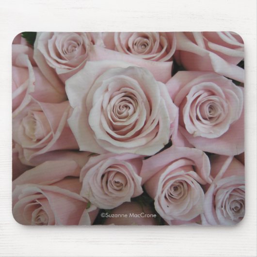 Leidenschaft für rosa Rosen - Mousepad (Vorne)