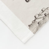Leidenschaft Jesu Kreuzigung Christi Fleecedecke (Ecke)