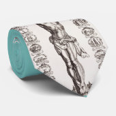 Leidenschaft Jesu Kreuzigung Christi Krawatte (Gerollt)