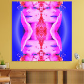 Leidenschaft Leinwanddruck (Insitu (Wohnzimmer))