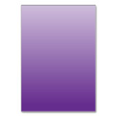 Leidenschaft Lila und Silberne Hochzeitsherzen Lie Tischnummer (Rückseite)