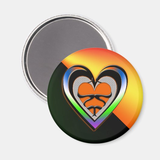 Leidenschaft Magnet (Vorderseite/Rückseite)