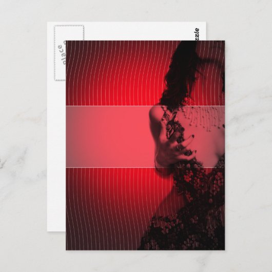 Leidenschaft Postkarte (Vorne/Hinten)