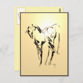 "Leidenschaft" ~ Postkarte (Vorne/Hinten)