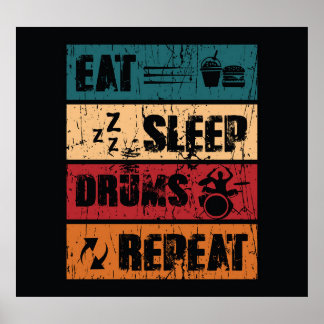 Leidenschaft treiben: T - Shirt Design Illustratio Poster