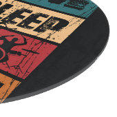 Leidenschaft treiben: T - Shirt Design Illustratio Schneidebrett (Ecke)