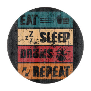 Leidenschaft treiben: T - Shirt Design Illustratio Schneidebrett