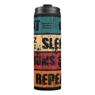 Leidenschaft treiben: T - Shirt Design Illustratio Thermosbecher