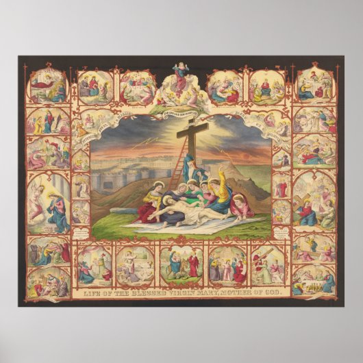 Leidenschaft und das Leben unseres Herrn Jesus Chr Poster (Vorne)