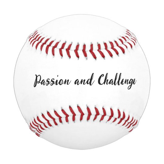 Leidenschaft und Herausforderung Baseball (Vorderseite)
