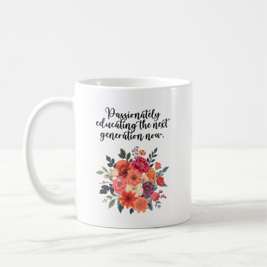 Leidenschaftlich die nächste Generation von Design Kaffeetasse (Links)