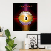 leidenschaftlich poster (Heimbüro)