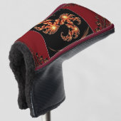 Leidenschaftliche Drive Golf Abdeckungen: Roter Wi Headcover (3/4 Vorderseite)