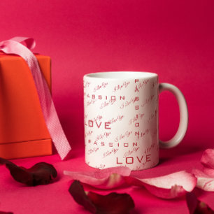 leidenschaftliche Liebe   Valentinstag Kaffeetasse