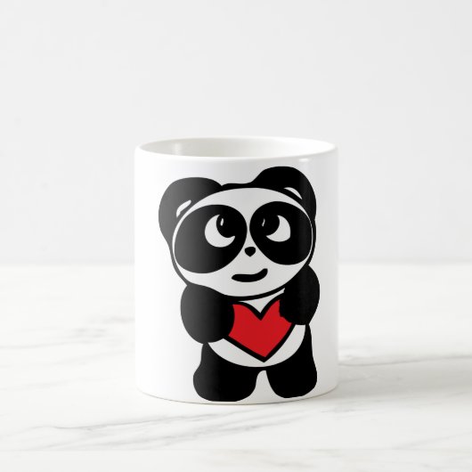 Leidenschaftlicher Becher Panda Kaffeetasse (Mittel)