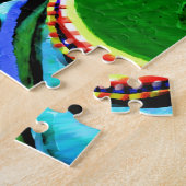 Leidenschaftlicher Kuss - Vintage Puzzle (Seite)