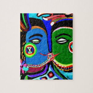 Leidenschaftlicher Kuss - Vintage Puzzle