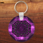 leidenschaftlicher Lila Schlüsselanhänger (Vorderseite)