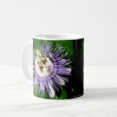 Leidenschafts-Blume Kaffeetasse (Vorderseite Links)