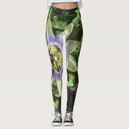 Leidenschafts-Blumen-Leggings Leggings