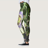 Leidenschafts-Blumen-Leggings Leggings (Links)