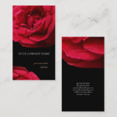 Leidenschafts-Rosen-Geschäfts-Karte Visitenkarte (Vorne/Hinten)