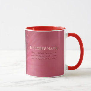 Leidenschafts-Rot-Blume Tasse