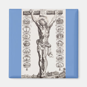 Leidensgeschichte Jesu Kreuzigung Christi Magnet