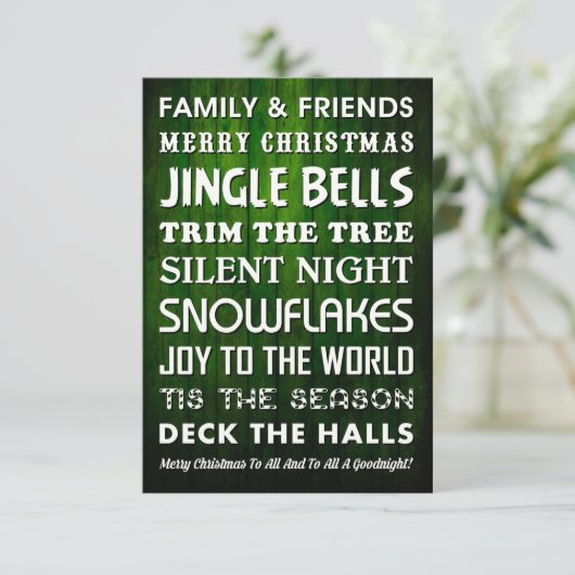 LEIDER CHRISTMAS! (Stehend Vorderseite)