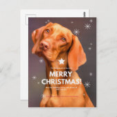 LEIDER CHRISTMAS! POSTKARTE (Vorne/Hinten)