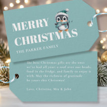 LEIDER CHRISTMAS! Schön, Pinguin mit Weihnachtsman