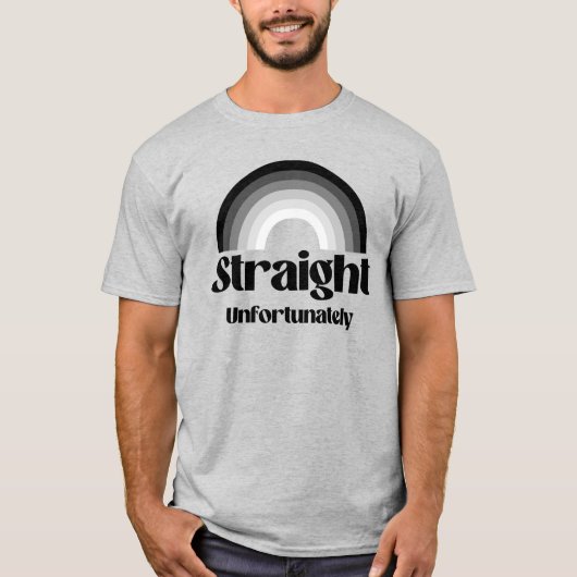 Leider gerade T-Shirt (Vorderseite)