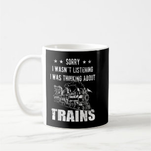 Leider hörte ich kein Railroad Collector Model Kaffeetasse
