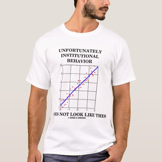 Leider institutionelles Verhalten (Spaß Staaten) T-Shirt (Vorderseite)