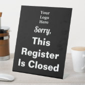 Leider ist dieses Register geschlossen Ihr Logo. Sockelschild (In Situ)