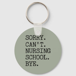 Leider kann die Krankenschule nicht durch die Kind Schlüsselanhänger