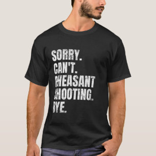Leider kann es passiv durch Retro Hunter Bir schie T-Shirt