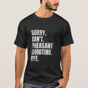 Leider kann es passiv durch Retro Hunter Bir schie T-Shirt