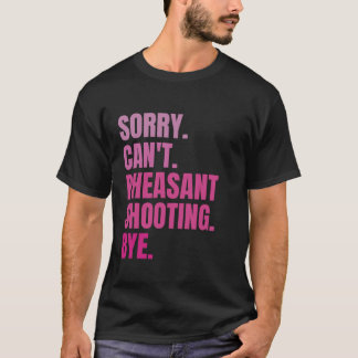 Leider kann es passiv durch Retro Hunter Bir schie T-Shirt