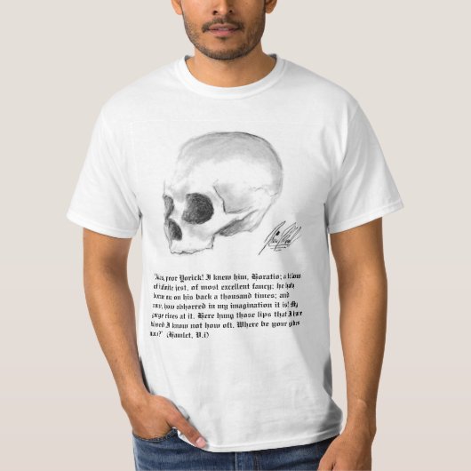 Leider, schlechtes Yorick! T-Shirt (Vorderseite)