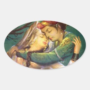 LEIDUNG IST EIN GESCHENK VON GOTT OVALER AUFKLEBER